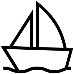 Sea Vector Line Icons 

