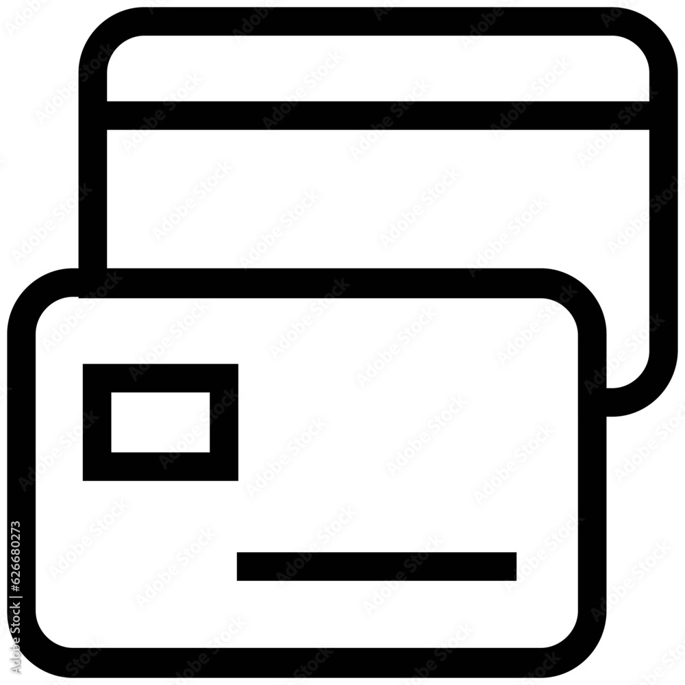 Canvas Prints digital marketing vector line icons