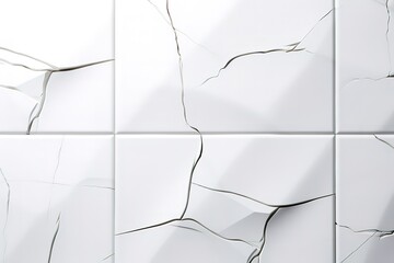 Thassos White marble tiles, distinguished by its pure white color and minimal veining