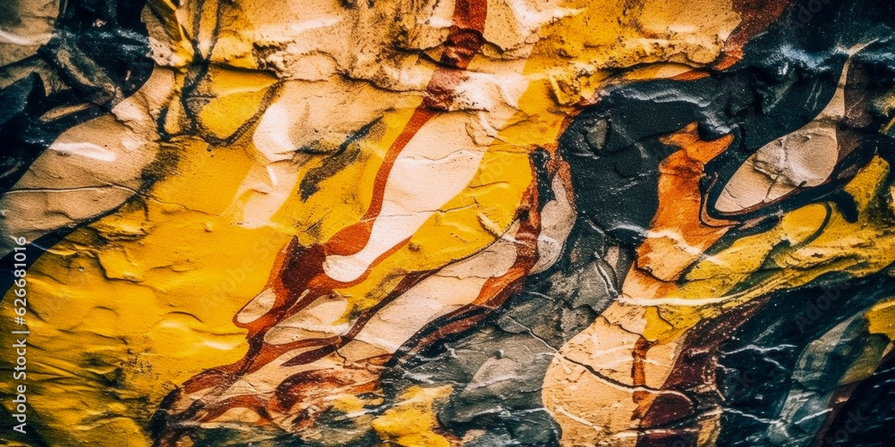 Poster a colorful background - generative ai