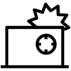 Football Sports Vector Line Icons 

