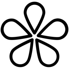 Flowers and Floral Vector Line Icons 

