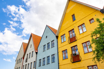 Medieval and Hansa inspired  living area Jakriborg in Hjarup, Sweden