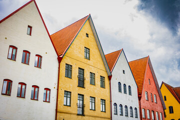Medieval and Hansa inspired  living area Jakriborg in Hjarup, Sweden
