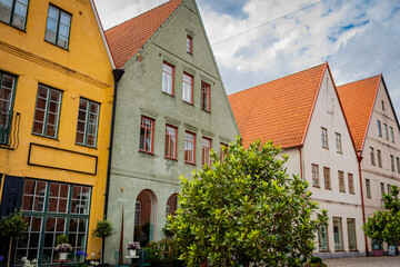 Medeltidsinspirerade området Jakriborg i Hjärup