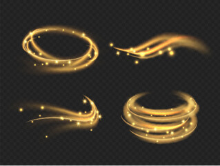 Wind effect. Magic transparent shapes and symbols and swirls decent vector magician realistic template