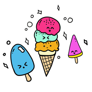 ice cream sweet cute