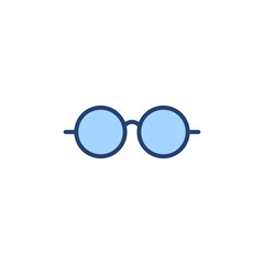 Glasses icon vector. Glasses sign and symbol