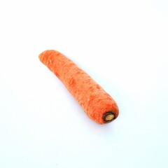 Carrot with White Background