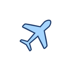 Plane icon vector. Airplane sign and symbol. Flight transport symbol. Travel sign. aeroplane