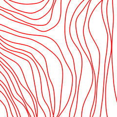 Red Topography Lines Background