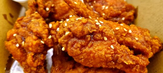 chicken fried 