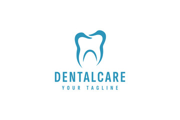 dental care logo vector icon illustration