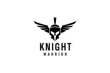 knight logo vector icon illustration