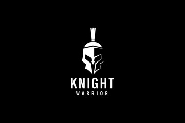 knight logo vector icon illustration