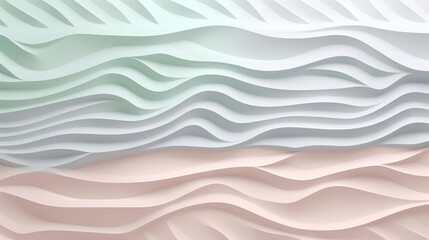 Pastel wave texture pattern vector background