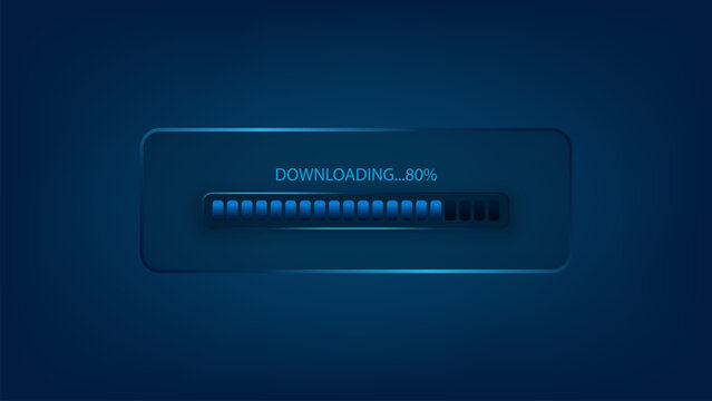 download progress status bar