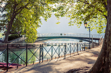 Le pont des Amours à Annecy