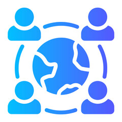 community gradient icon