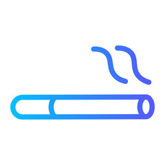 cigarette gradient icon