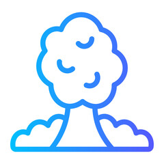 tree gradient icon