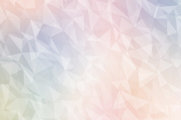 グラデーションが綺麗なポリゴンの背景イラスト