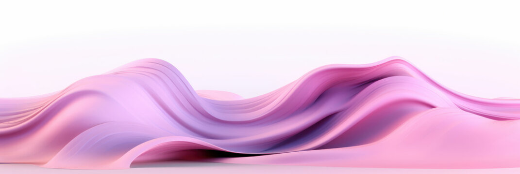 Background of soft pastel pink waves