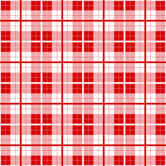 Red argyle plaid pattern. Scottish red checkered background. Scottish pattern. Textile pattern design for pillows, shirts, dresses, tablecloth