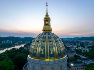 Aerial View of the West Virginia State Capitol Complex