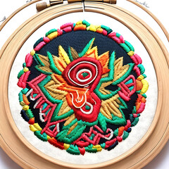 Best mexican embroidery, Generative AI