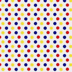 polka dot pattern seamless texture abstract background modern design vector illustration 