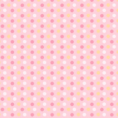 polka dot pattern seamless texture abstract background modern design vector illustration 