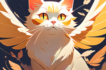 winged cat
Generative AI

