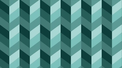 Cyan simple zig-zag pattern seamless background moving downwards, loopable background - Powered by Adobe