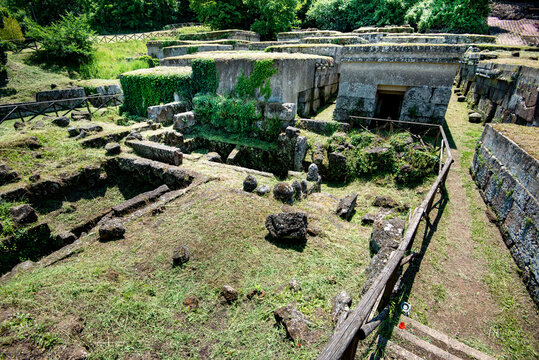 Etruscan Necropolis of Crocifisso del Tufo - Orvieto - Italy