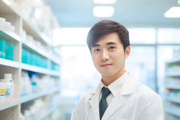 pharmacist in pharmacy