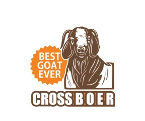 Fotobehang GREAT BOER GOAT BUSINESS POSTER LOGO, silhouette of simple ram head vector illustrations. this image is perfect as your promotions poster, banner, shirts printing etc. © nenk123