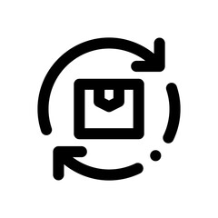 cycle counting  line icon