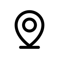 pin line icon
