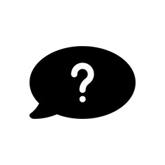 question sign glyph icon