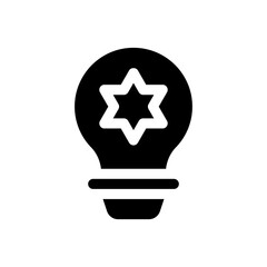 idea glyph icon