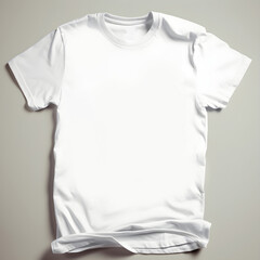 Blank Tee Shirt Mockup. Use Your Own Graphic.