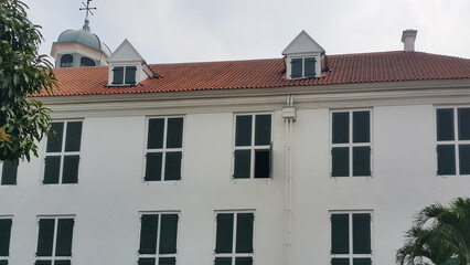 The old Dutch heritage building in Jakarta