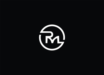 MR letter  logo design and icons logo design