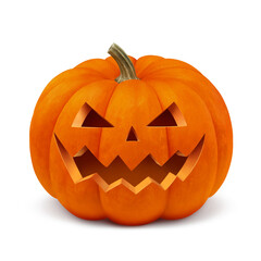 ハロウィンのかぼちゃ イラスト ジャックオランタン リアル 