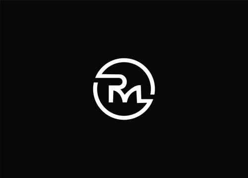 MR letter  logo design and icons logo design