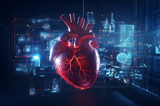 Human Heart Anatomy 3d Visualisation