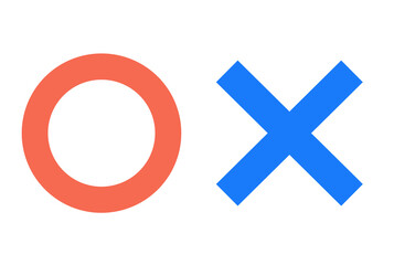 シンプルなマルバツ