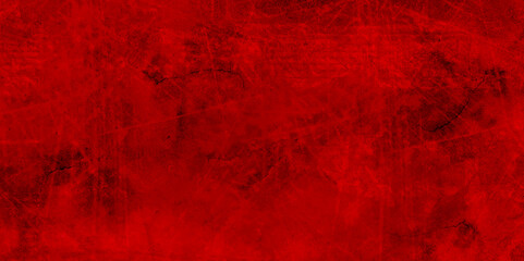 Abstract Rough Red Grunge Texture Design Background