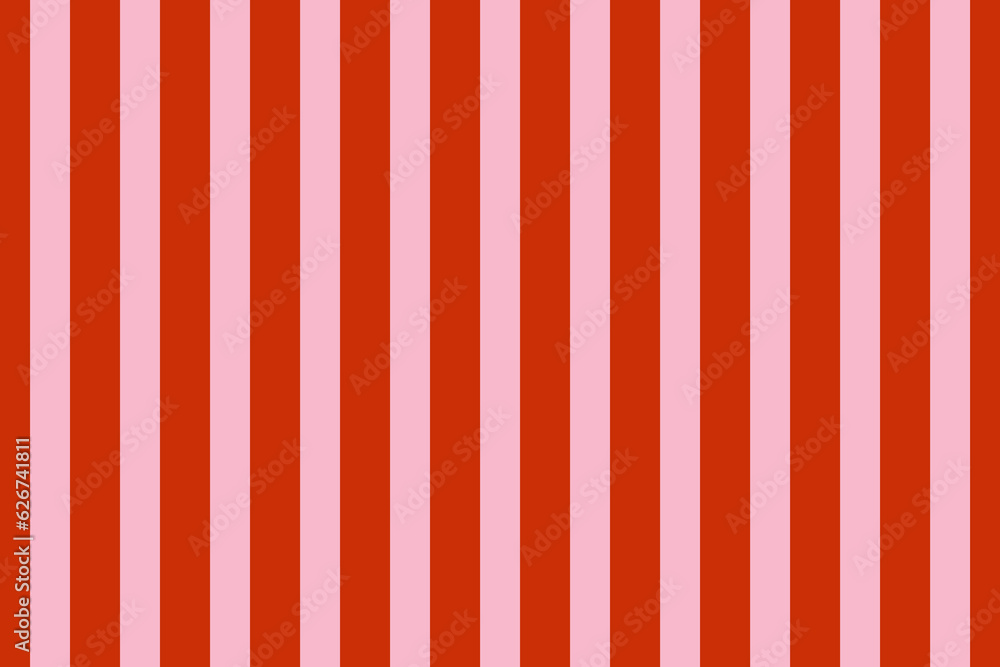 Poster red and pink vertical line seamless pattern vector art